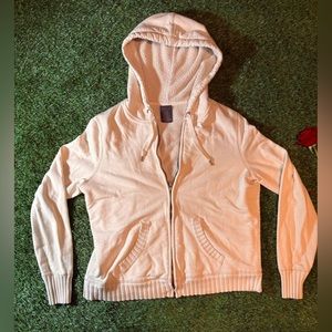 Faded Glory soft zip up hoodie